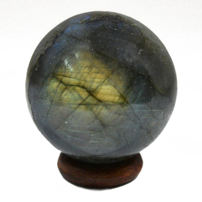 Natural Crystal Labradorite Stone Ball/Sphere 40mm Approx. For Reiki Healing Balls Spheres Buy From Reiki Crystal Products