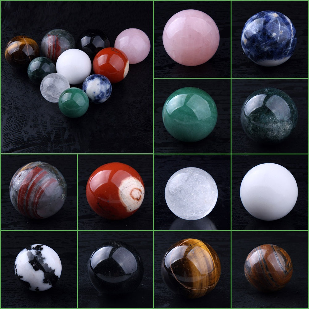 natural healing stones crystal spheres wholesale crystal sphere ball for souvenir