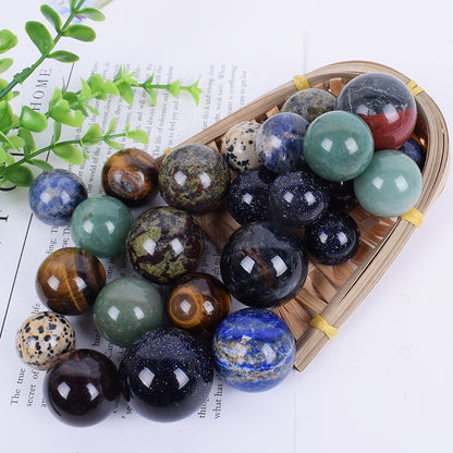 natural healing stones crystal spheres wholesale crystal sphere ball for souvenir