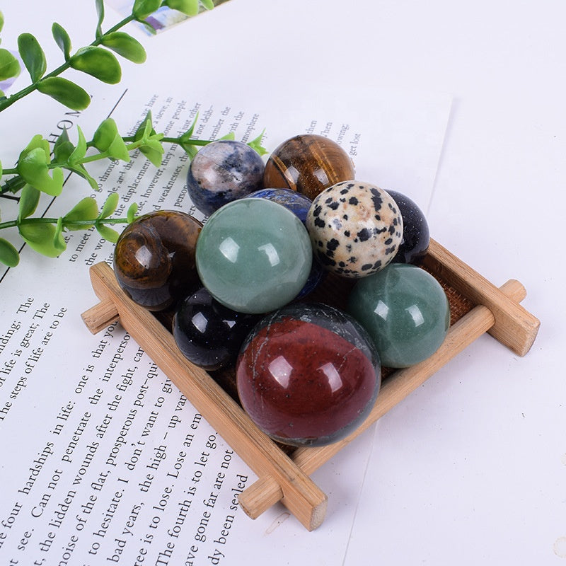 natural healing stones crystal spheres wholesale crystal sphere ball for souvenir