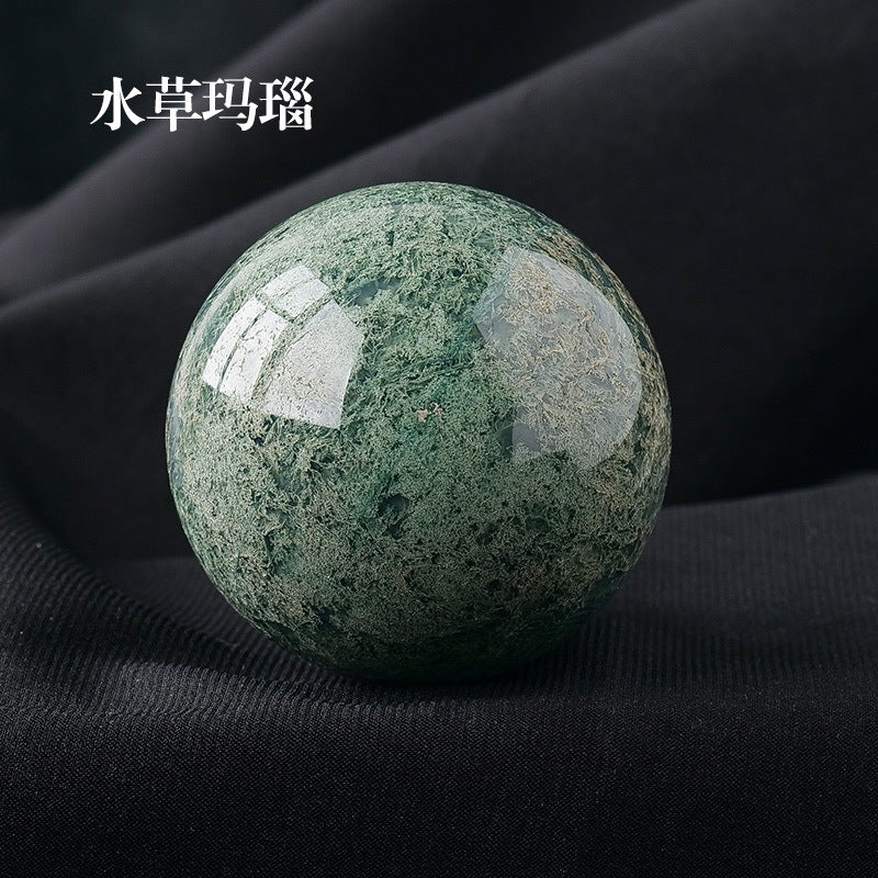 natural healing stones crystal spheres wholesale crystal sphere ball for souvenir