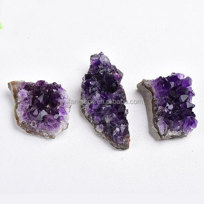 Natural Clear Quartz Cluster Nunatak Decoration White Crystal Cluster Dryse Geode Reiki Healing Column Point Radiation Resistant