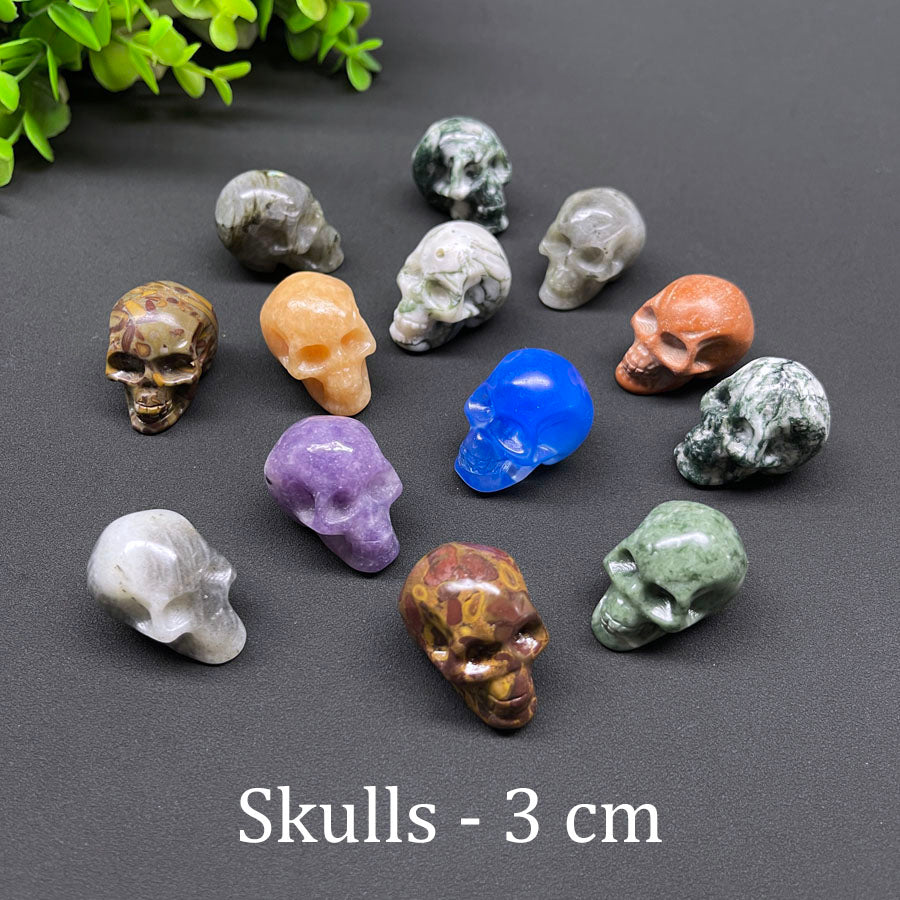 Wholesale Various Jasper Carved Crystal Stone Whale Dog Cat Bear Bunny Frog Mini Crystal Animal Carving