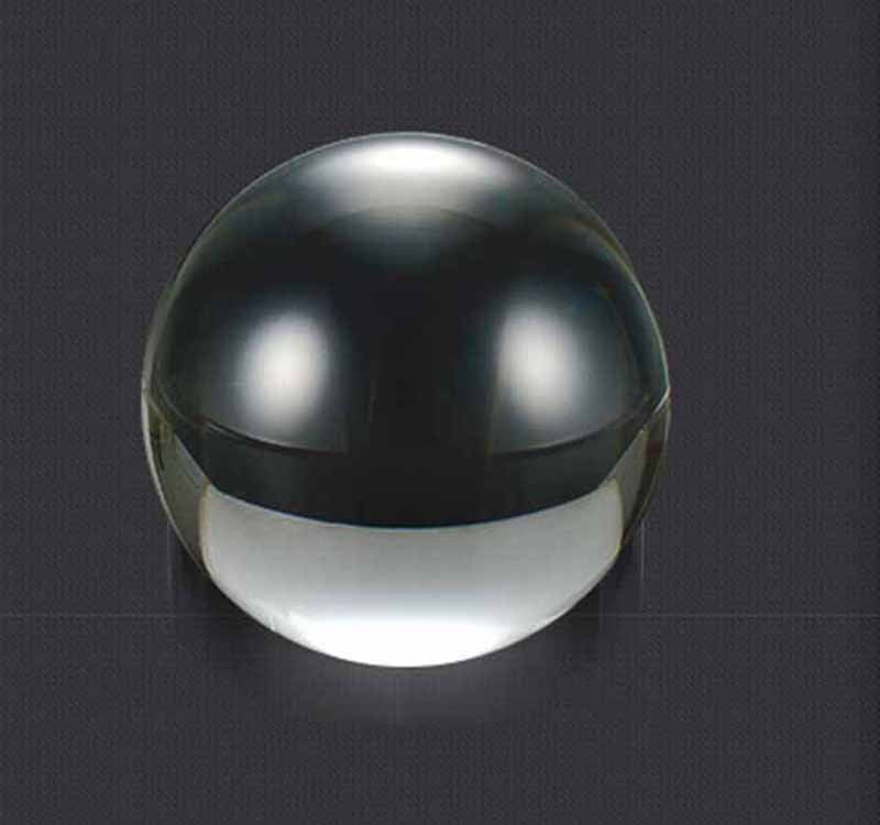 Transparent Crystal Photosphere Office Desk Surface Panel Decoration Ornament Micro Glass Bead Punching Solid Ball Crafts Wholesale