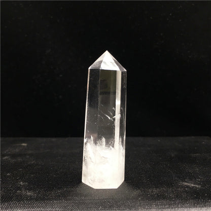 Natural Crystal Hexagonal Prism Single Tip Crystal Column Standard Multi-Material Semi-Precious Stone Crystal Column Decoration Wholesale